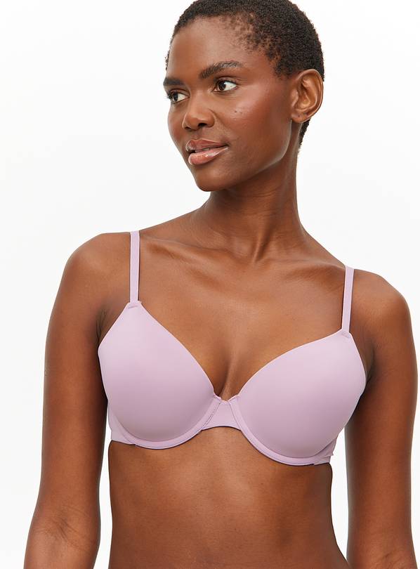 Lilac Padded Underwired T-Shirt Bra 36E