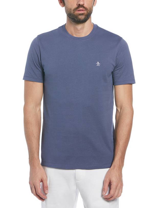 ORIGINAL PENGUIN Pin Point Embroidered Tee S