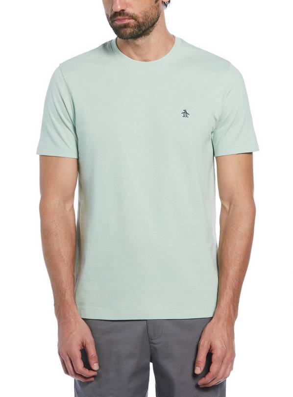 ORIGINAL PENGUIN Pin Point Embroidered Tee M