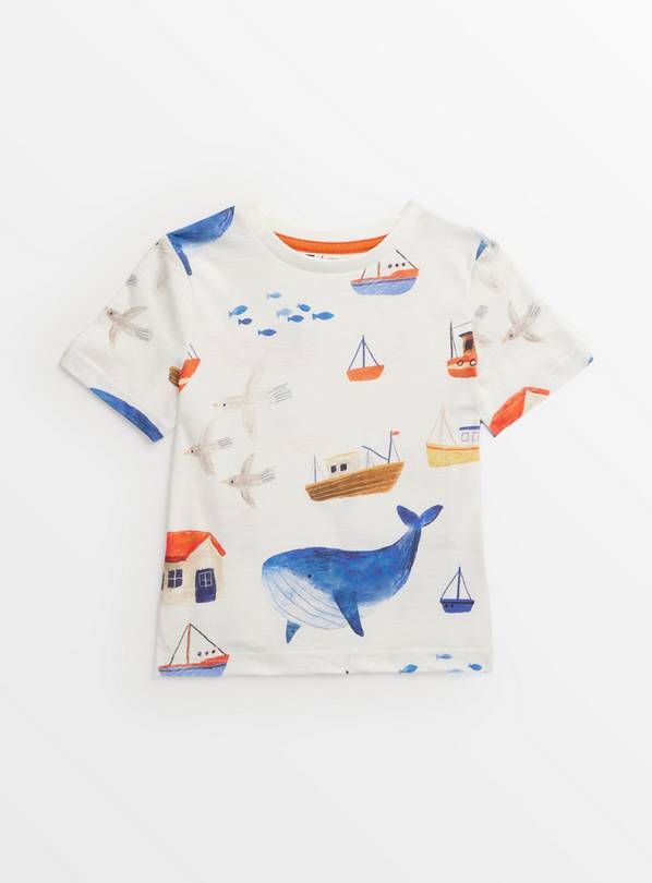 Sealife Whale T-Shirt 1-2 years