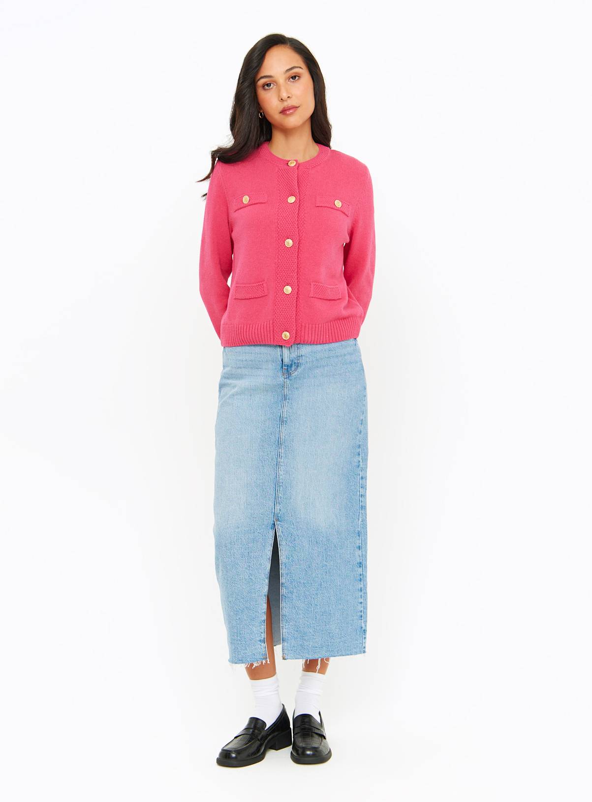 Pink Classic Cardigan 14 - Image 2