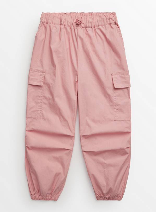 Pink Parachute Trousers 9 years