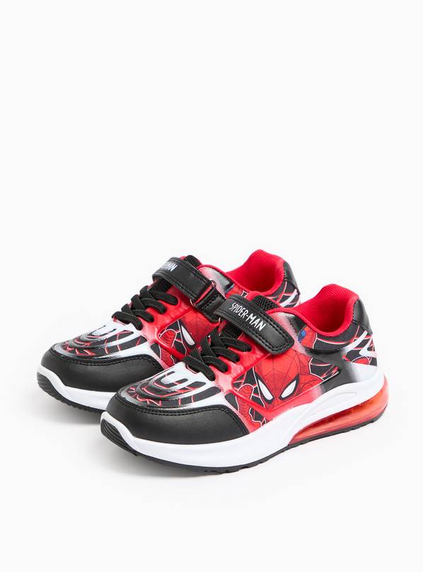 Marvel Spider-Man Red Character Print Trainers 12 Infant