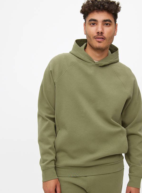 Khaki Elevated Hoodie  L