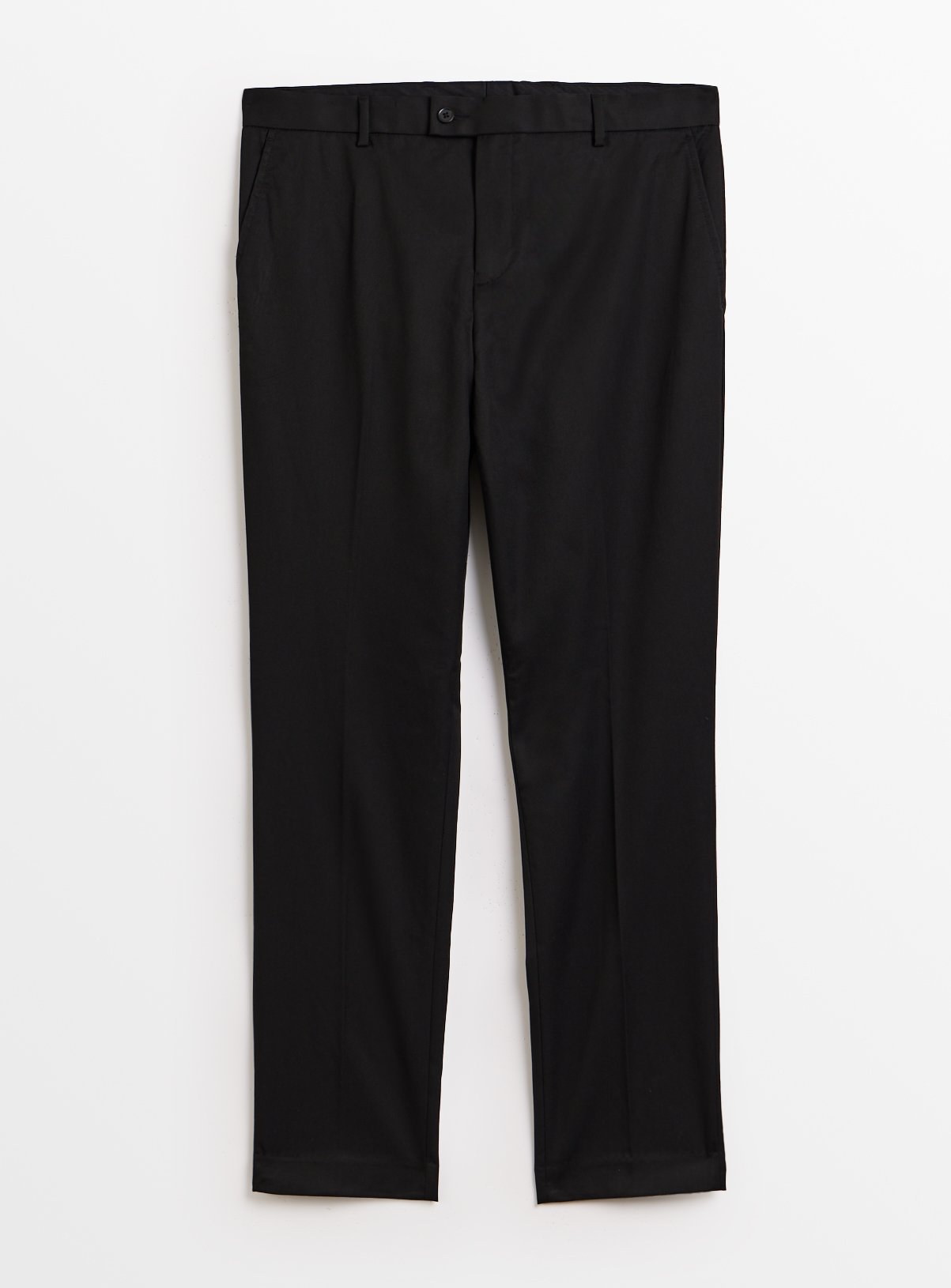 Black Slim Fit Smart Trousers  W42 L31 - Image 3 thumbnail