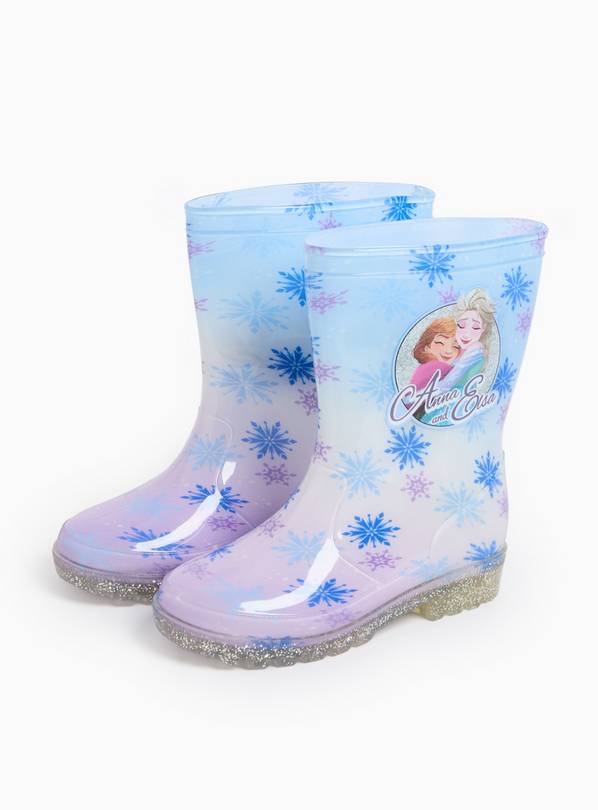 Disney Frozen Character Print Light-Up Wellies  11 Infant