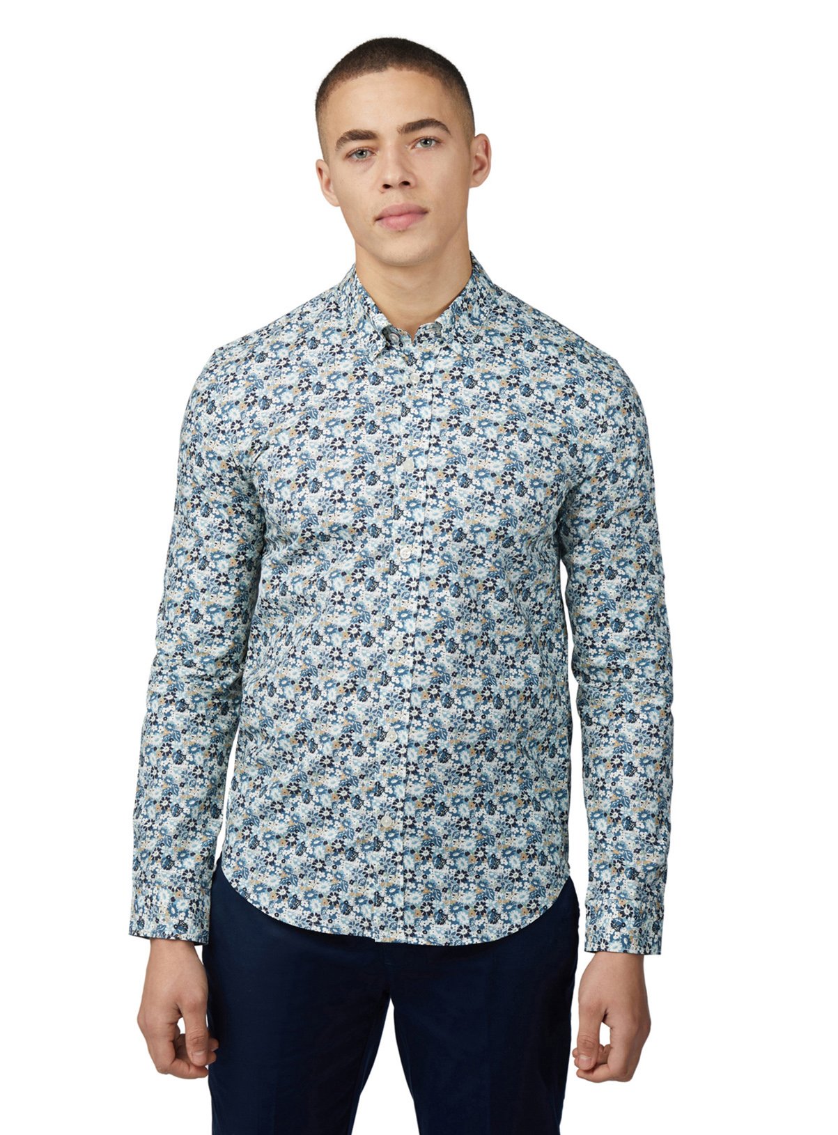 Men's BEN SHERMAN Multicolour Floral Print Shirt