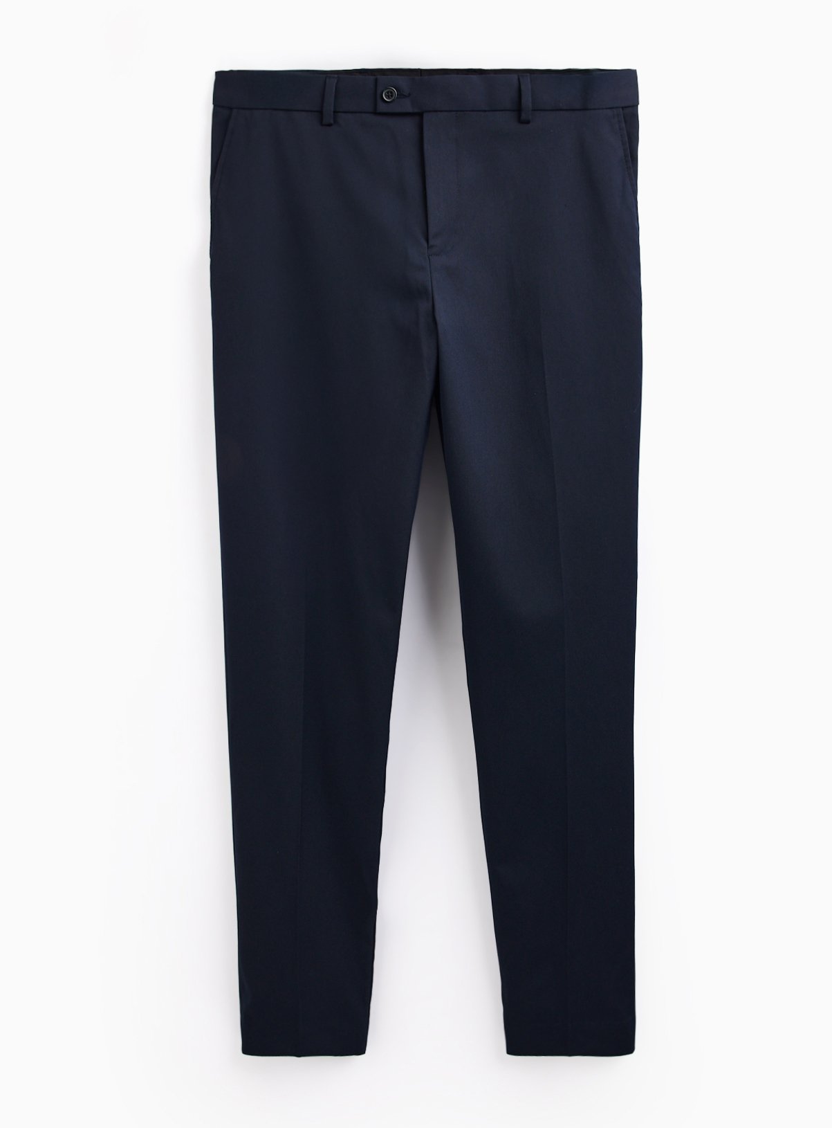 Navy Smart Regular Fit Trousers W38 L29 - Image 3 thumbnail