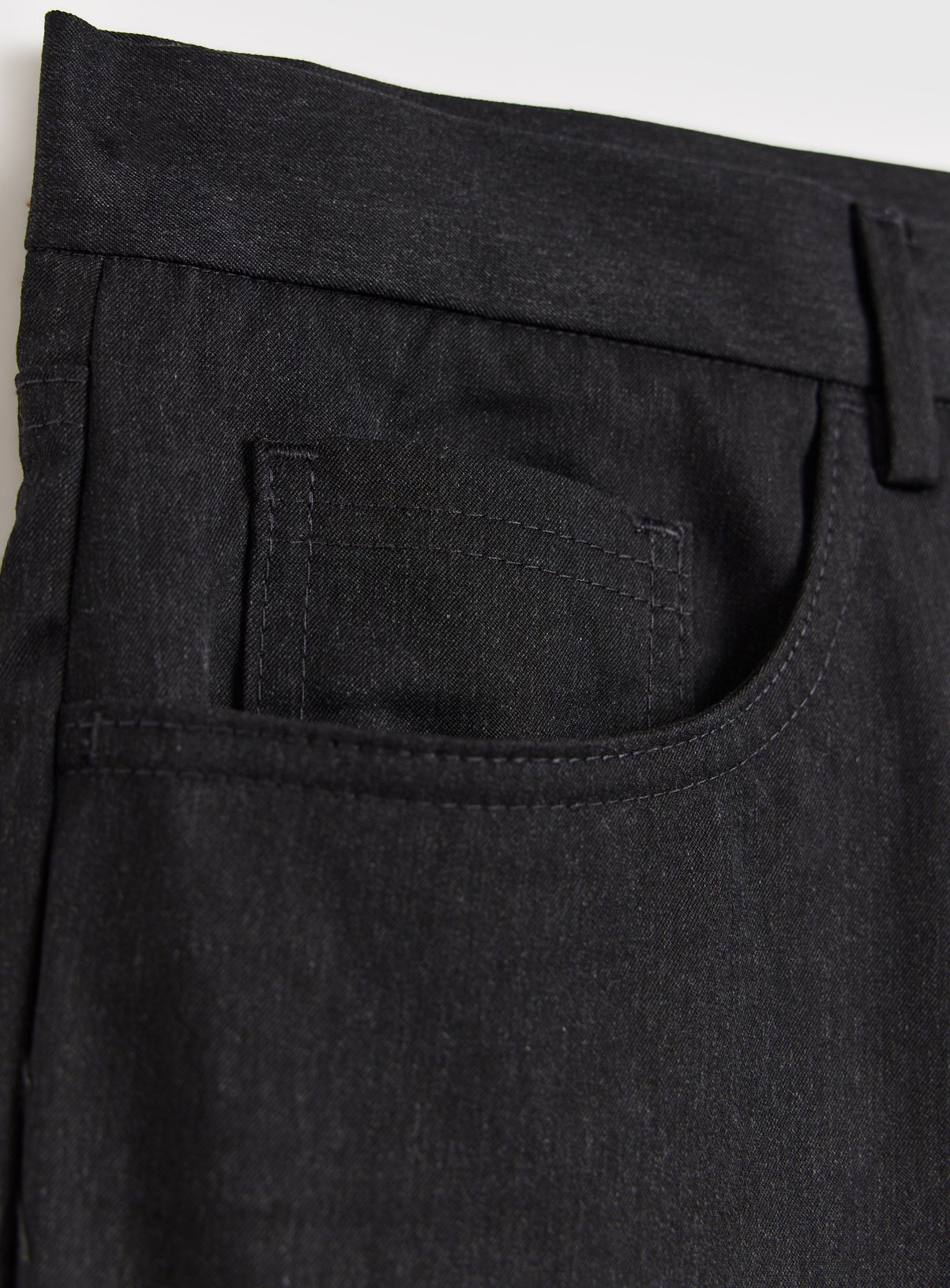 Grey Smart Regular Fit Trousers  W42 L29 - Image 4 thumbnail