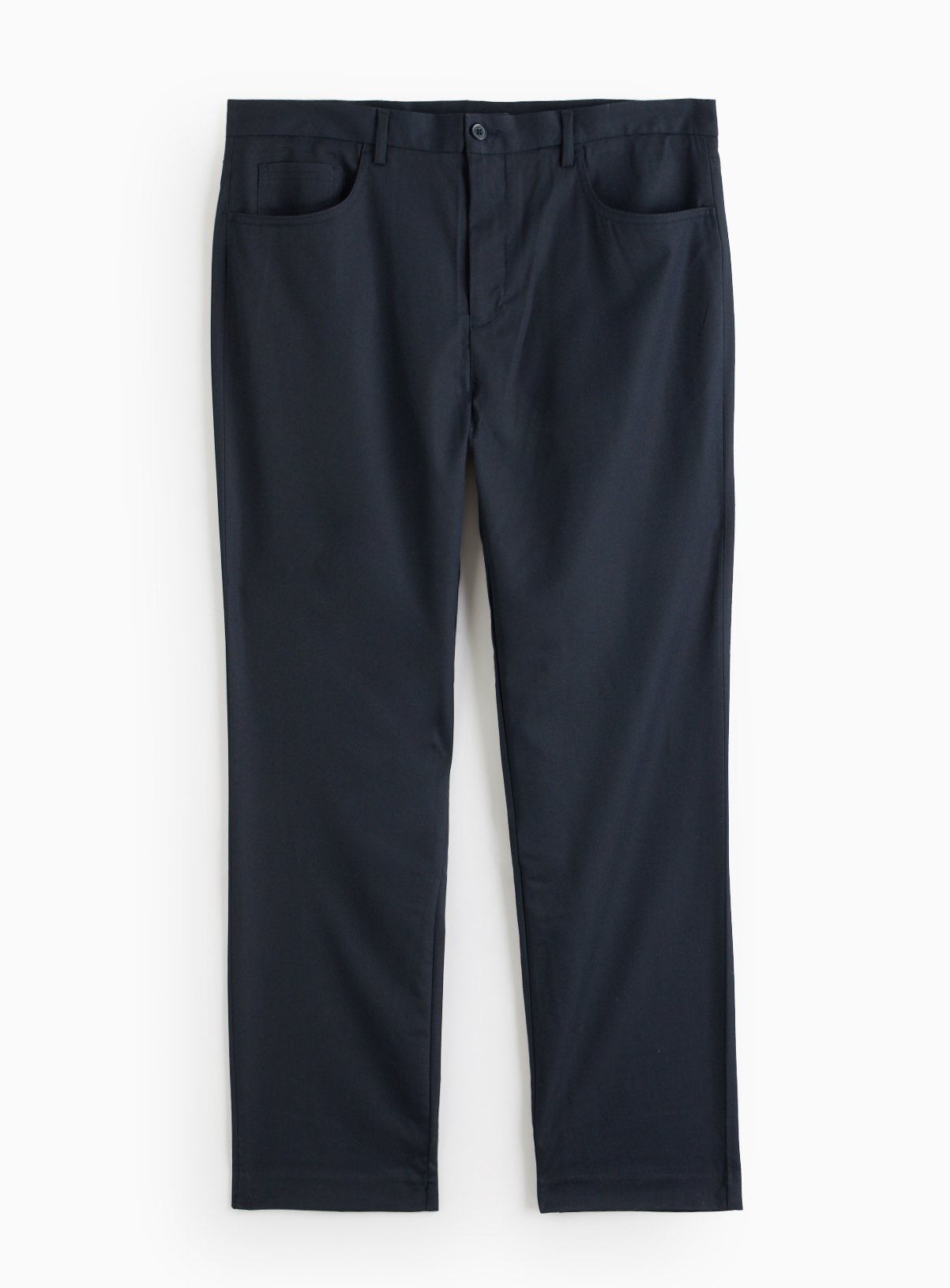 Navy Smart Regular Fit Trousers  W40 L35 - Image 3 thumbnail