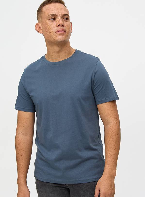 Blue Core Short Sleeve T-Shirt L