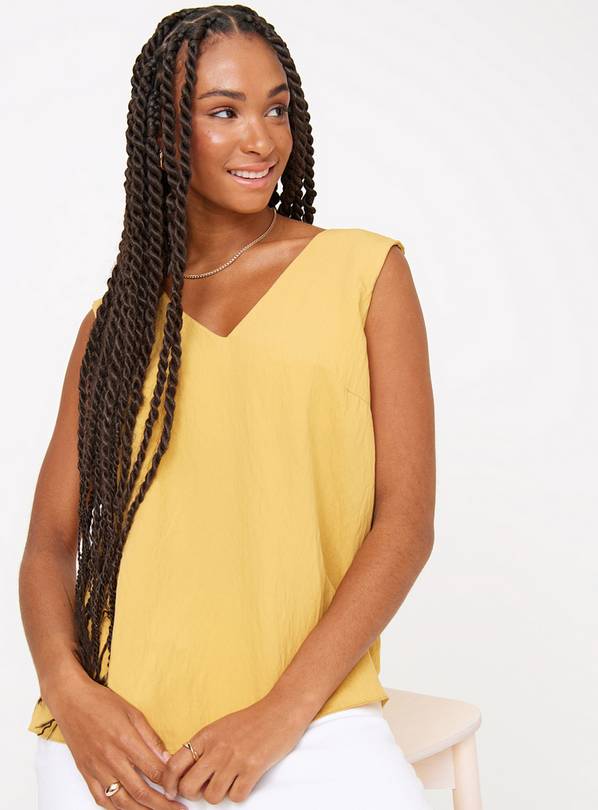 Mustard Textured Shell Top 20