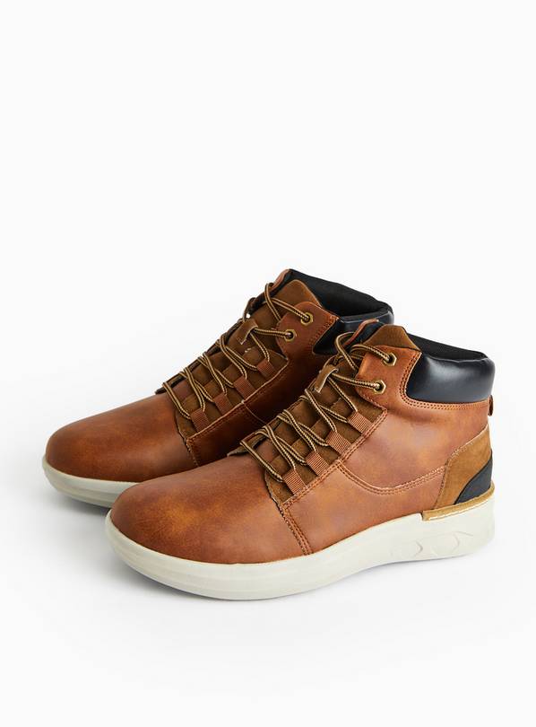 Tan Chukka Ankle Boots 10