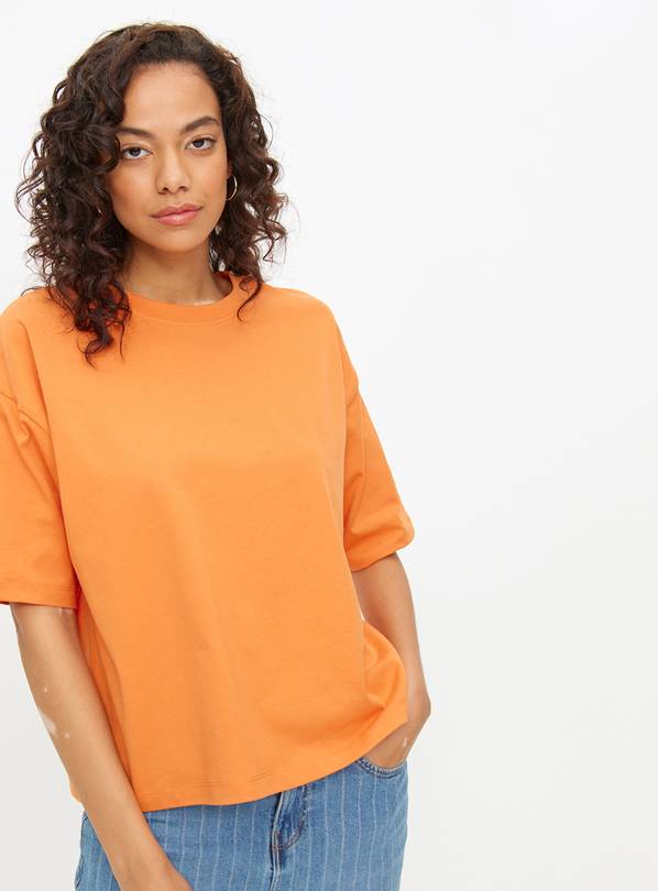 Orange Boxy Fit T-Shirt 12