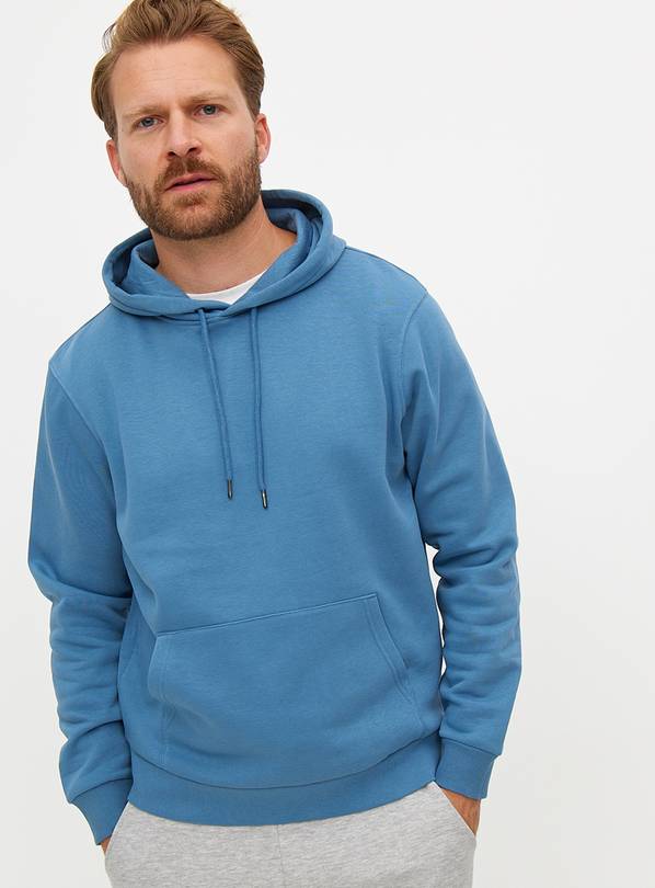 Blue Core Overhead Hoodie  M