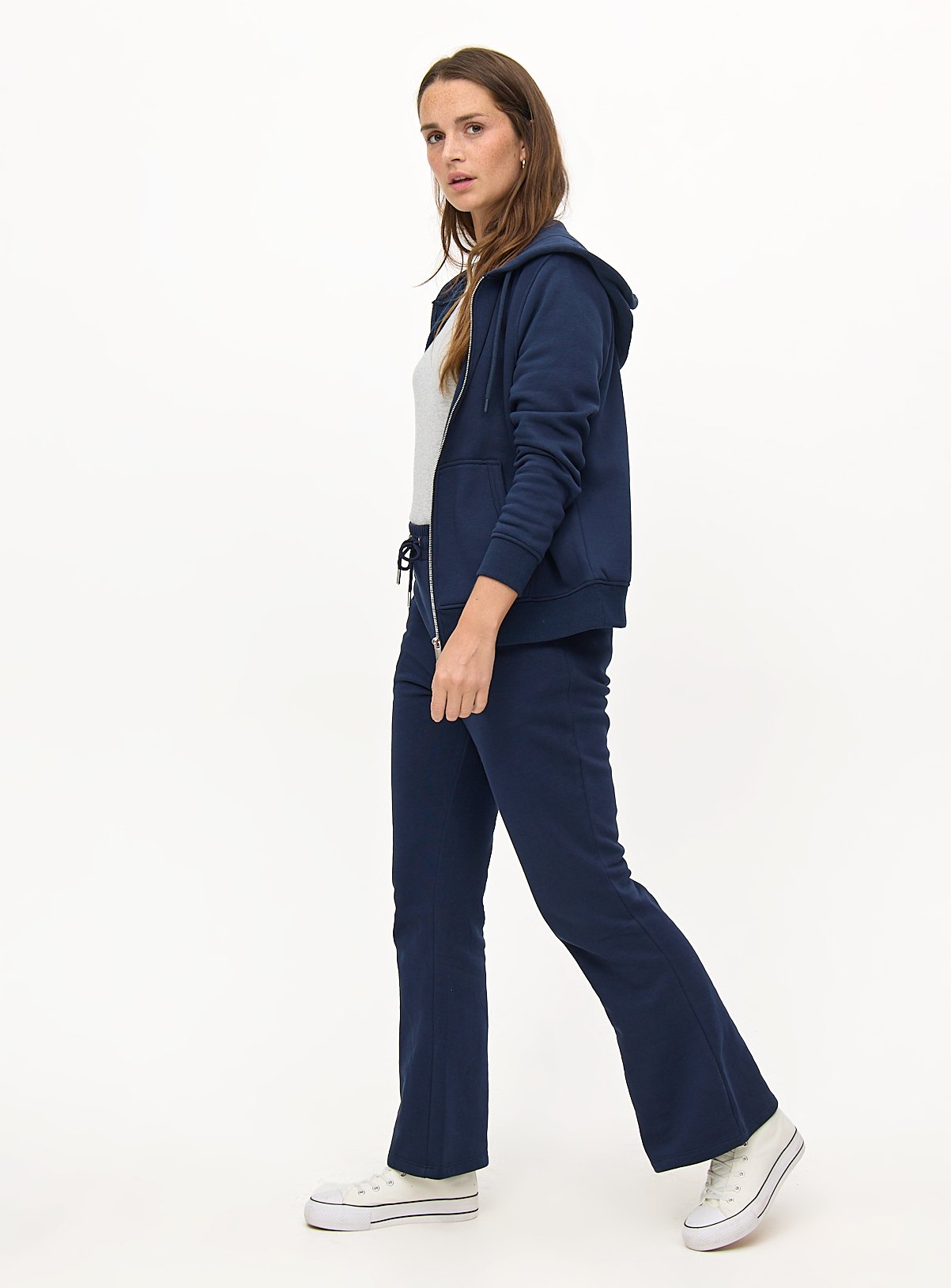 Navy Kick Flare Coord Joggers XXL - Image 2 thumbnail
