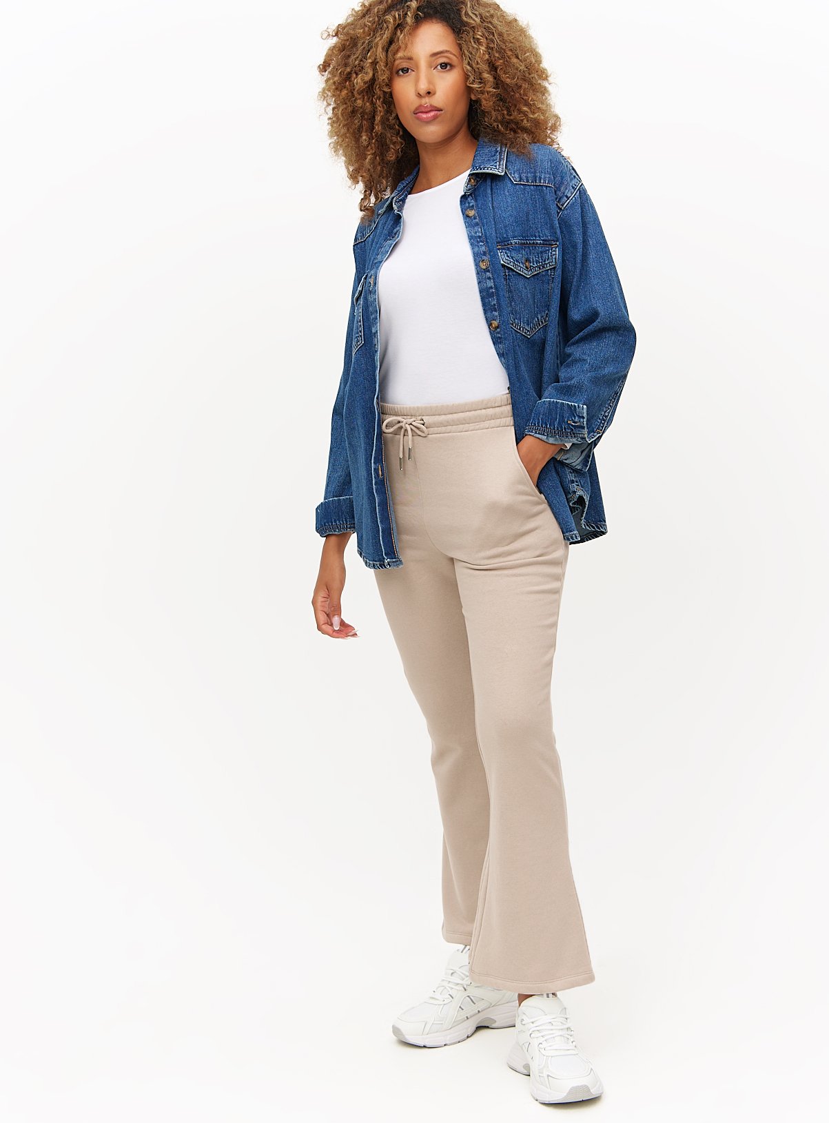 Stone Kick Flare Joggers L - Image 2 thumbnail