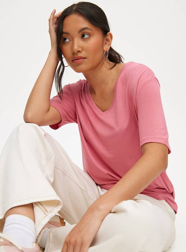 Pink Relaxed Fit T-Shirt 10