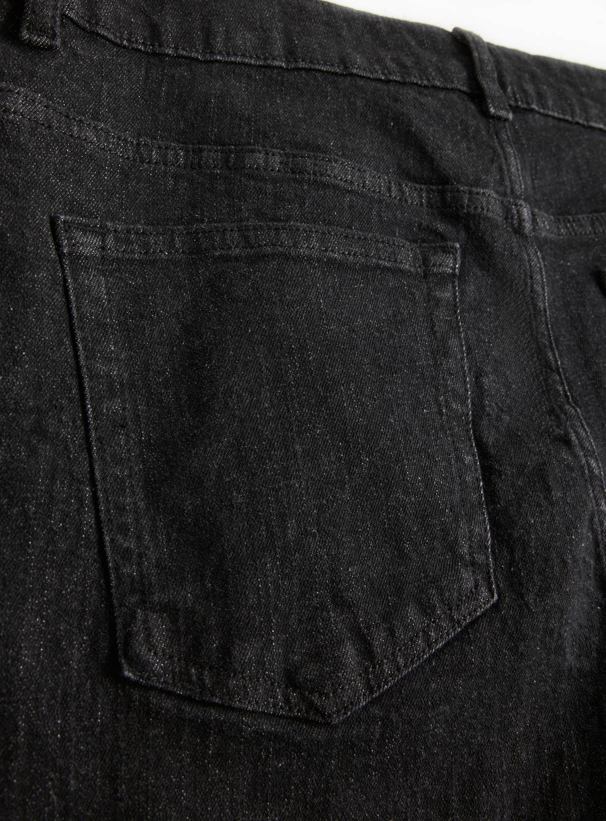 Everyday Black Denim Slim Fit Jeans  42R - Image 4