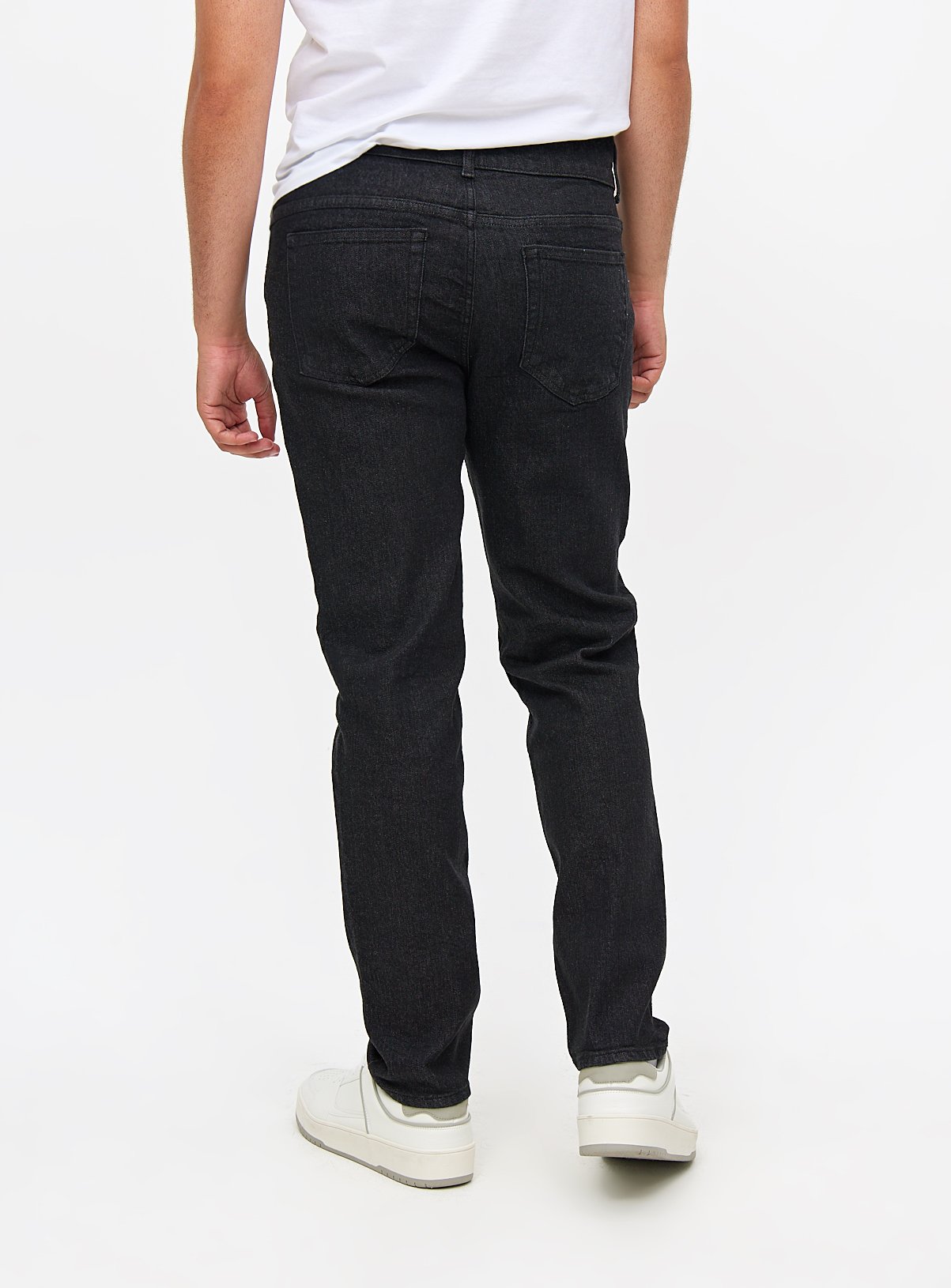 Everyday Black Denim Slim Fit Jeans  42R - Image 5 thumbnail