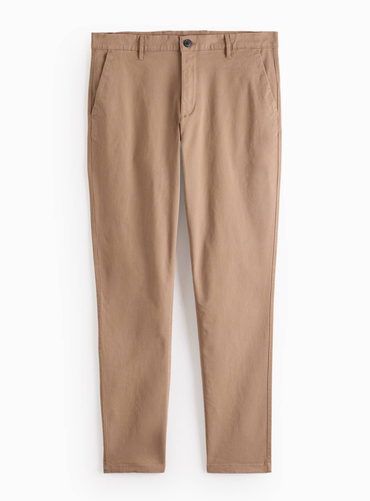 Neutral Slim Fit Chinos With Stretch 36L - Image 3