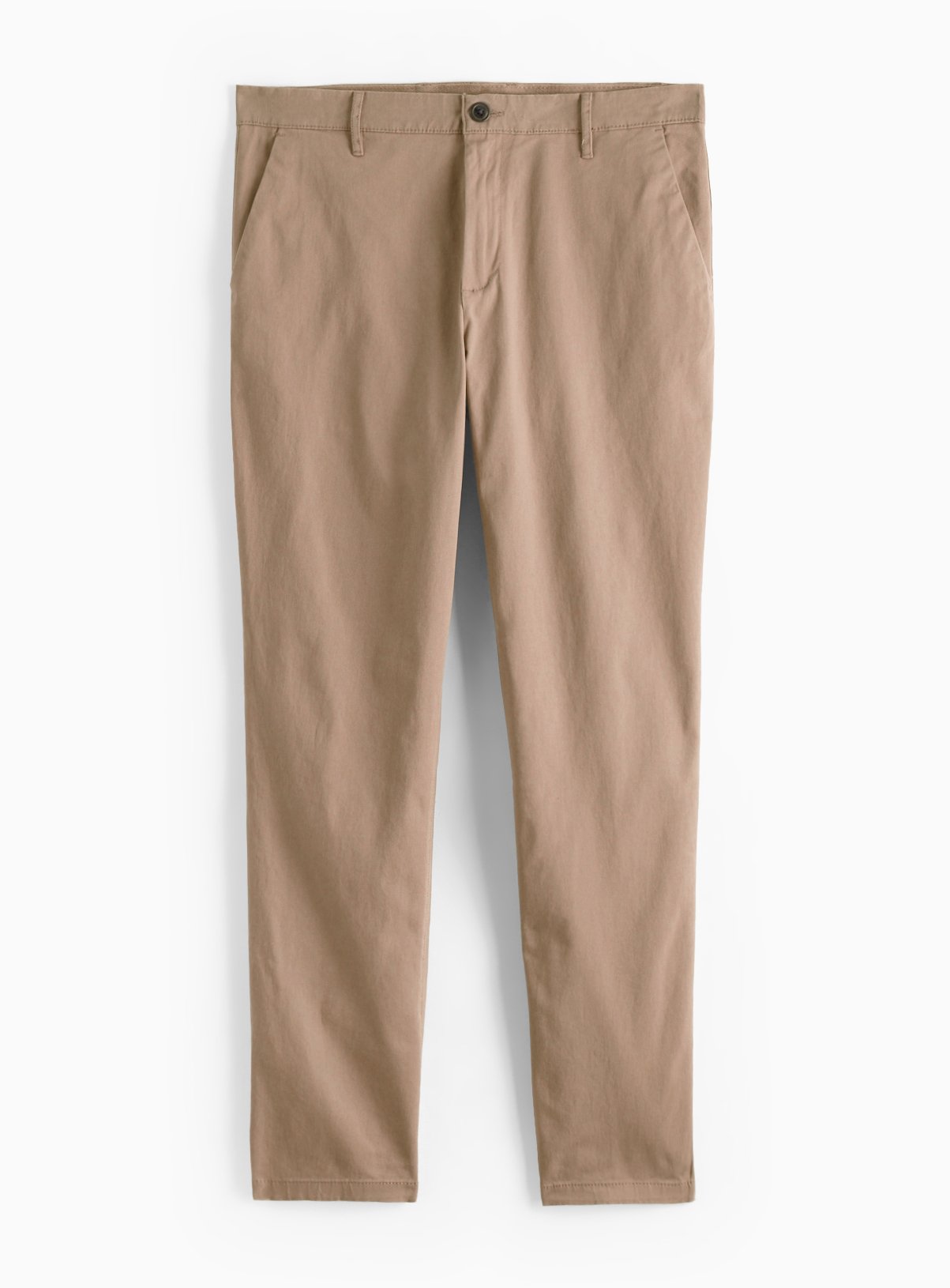 Neutral Skinny Fit Chino Trousers  44S - Image 3 thumbnail