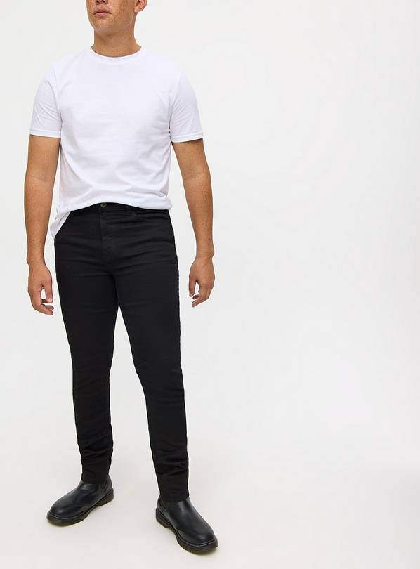 Black Skinny Fit Jeans 36S