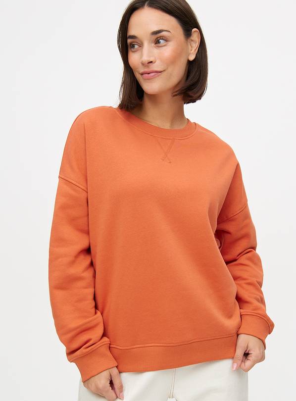 Orange Core Relaxed Sweatshirt XL