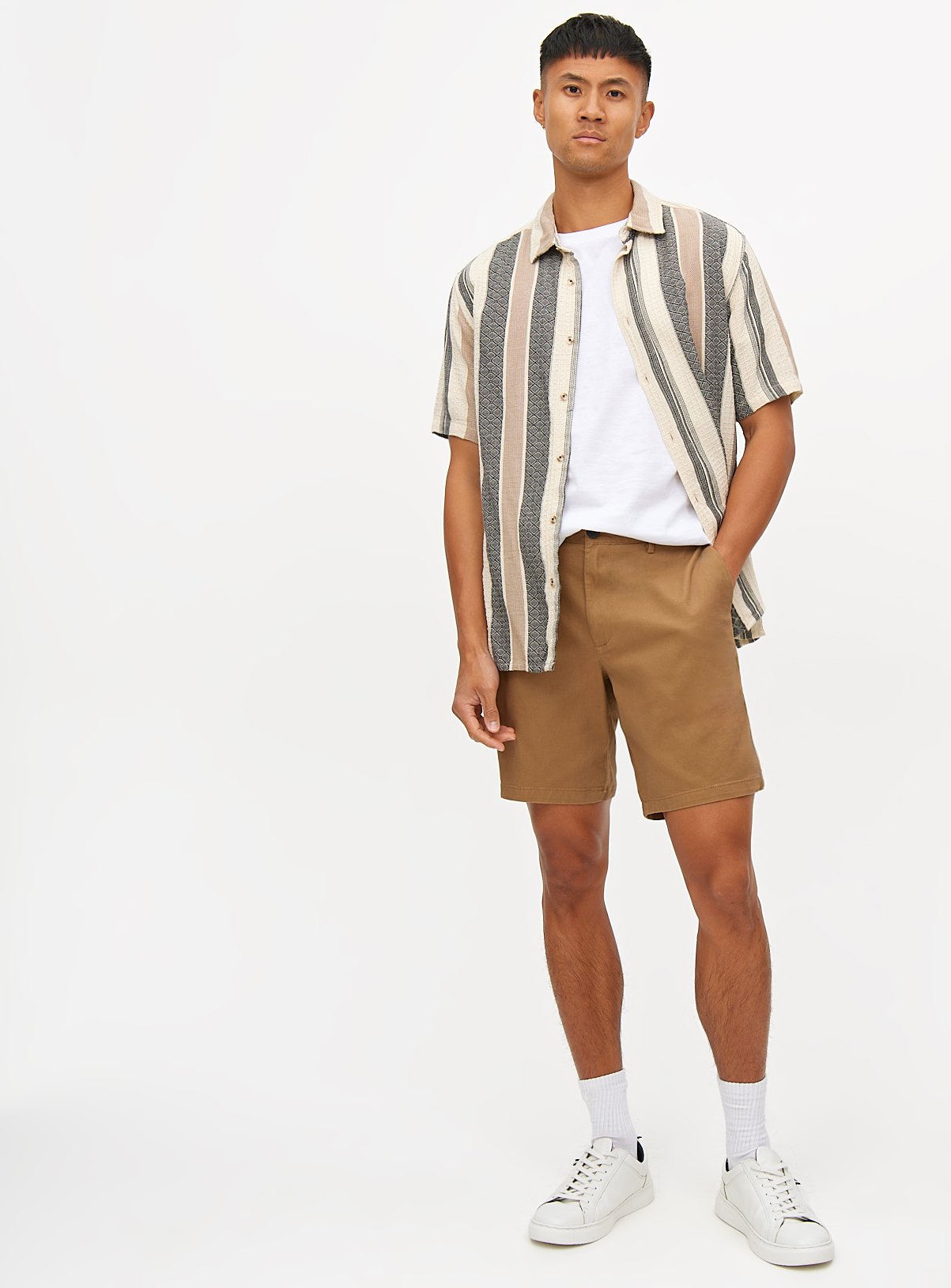 Men's Brown Classic Chino Shorts