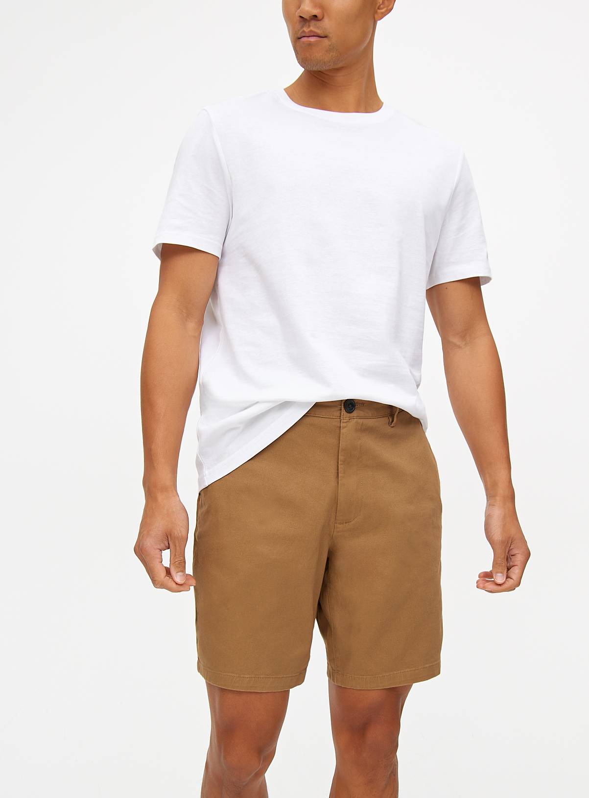 Brown Classic Chino Shorts 36 - Image 2