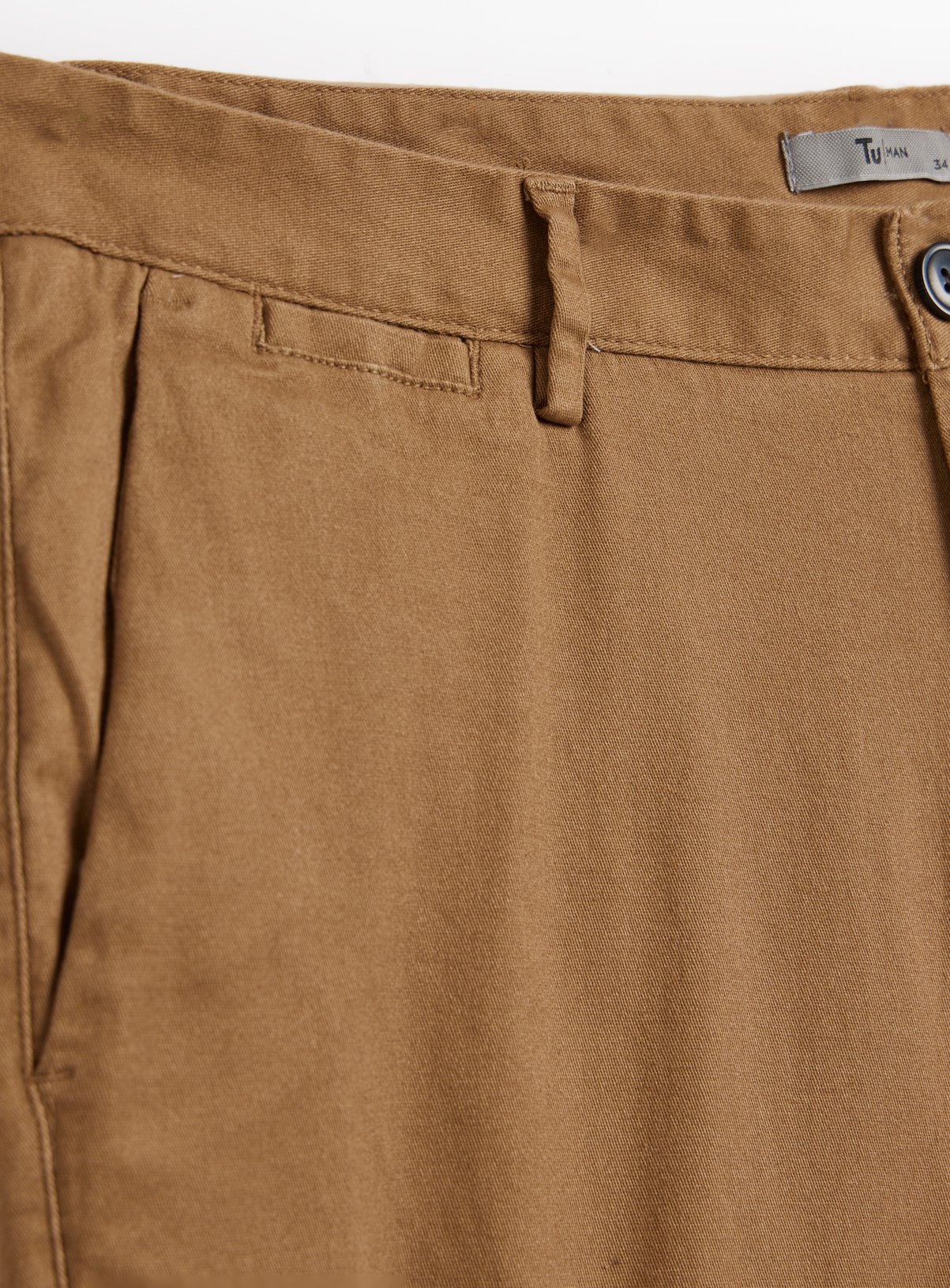 Brown Classic Chino Shorts 36 - Image 4 thumbnail