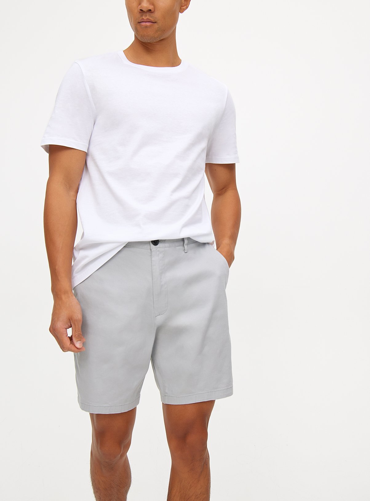 Grey Classic Chino Shorts 40 - Image 2 thumbnail