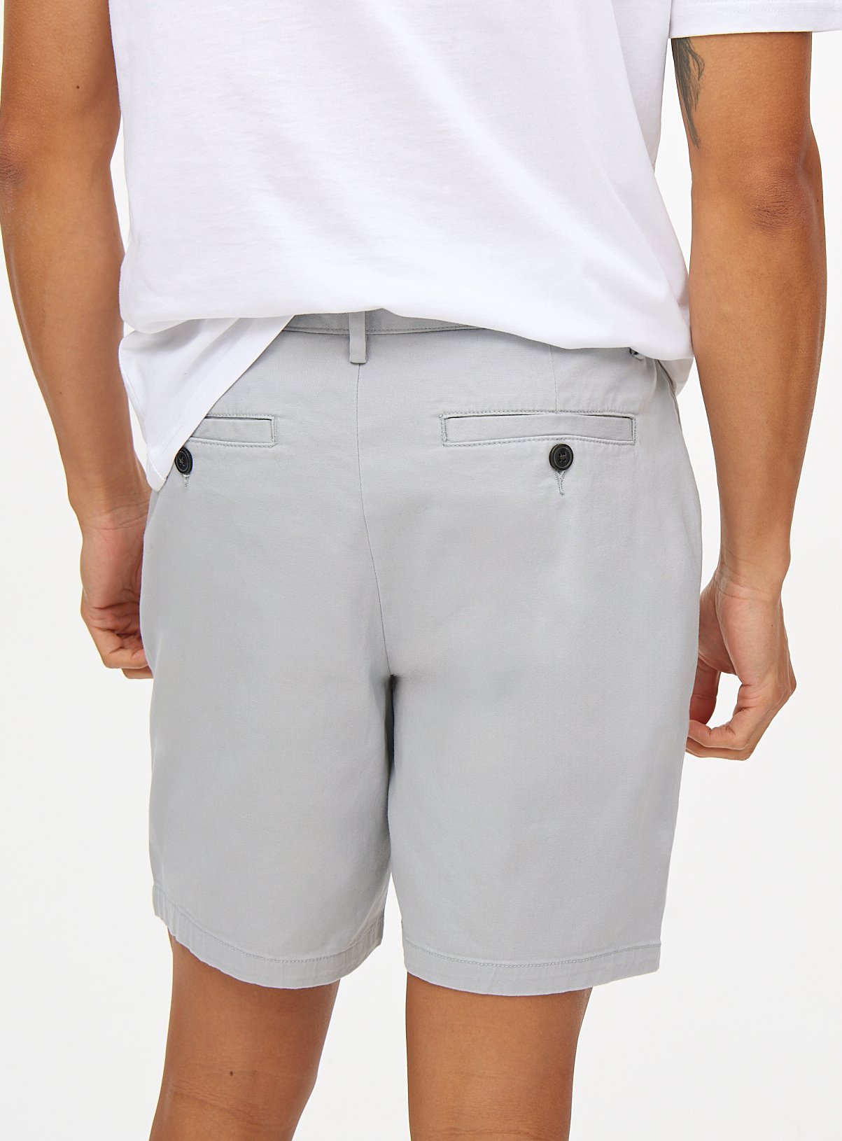 Grey Classic Chino Shorts 40 - Image 5 thumbnail