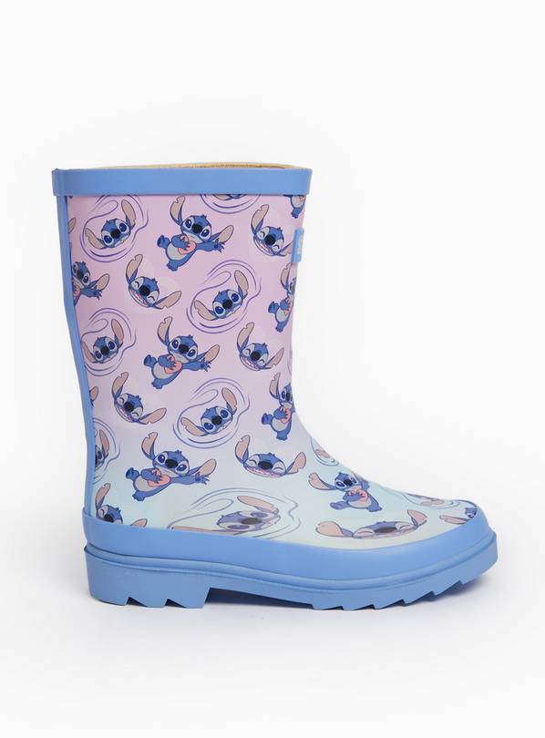 Disney Lilo & Stitch Printed Rubber Wellies 10 Infant