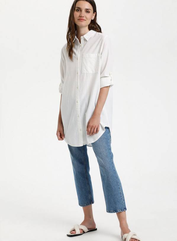 KAFFE Naya Tunic Shirt White 8