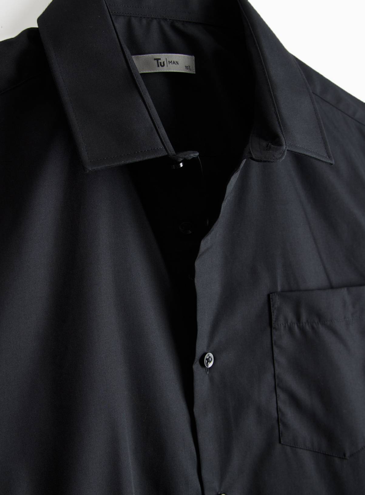 Black Slim Fit Short Sleeve Shirts 2 Pack 16 - Image 4