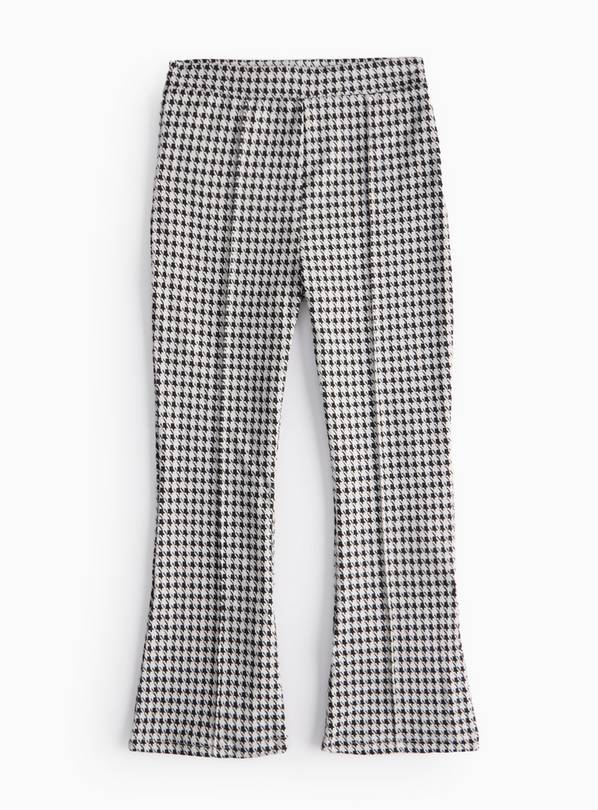 Mono Check Flare Ponte Leggings 5 years