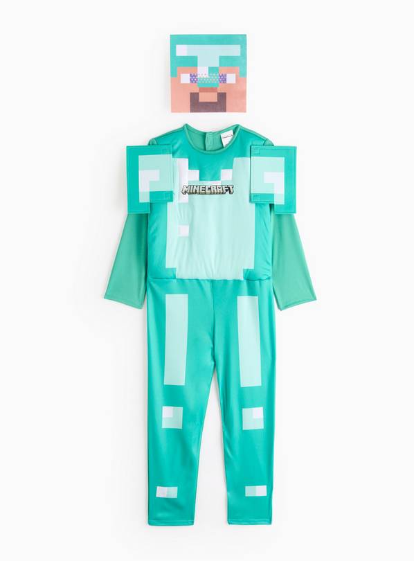 Minecraft Steve Fancy Dress Costume 3-4 Years