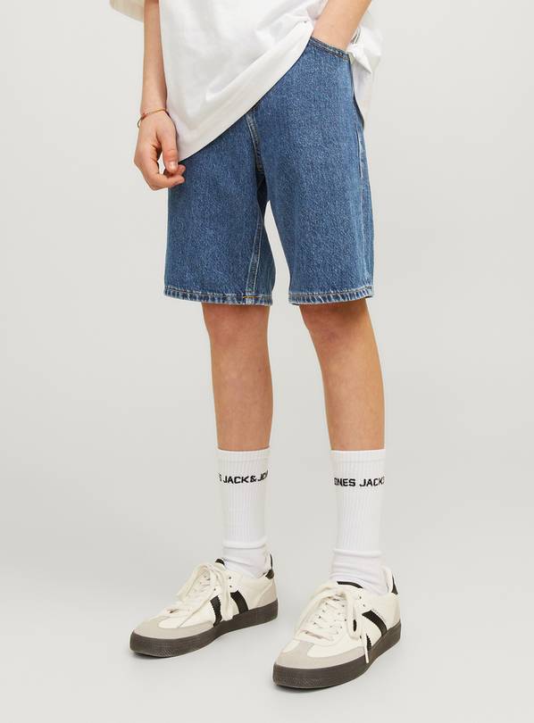 JACK & JONES JUNIOR Chris Relax Fit Denim Shorts Junior 14 years