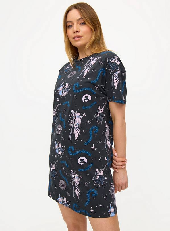 Disney The Nightmare Before Christmas Print Nightdress M