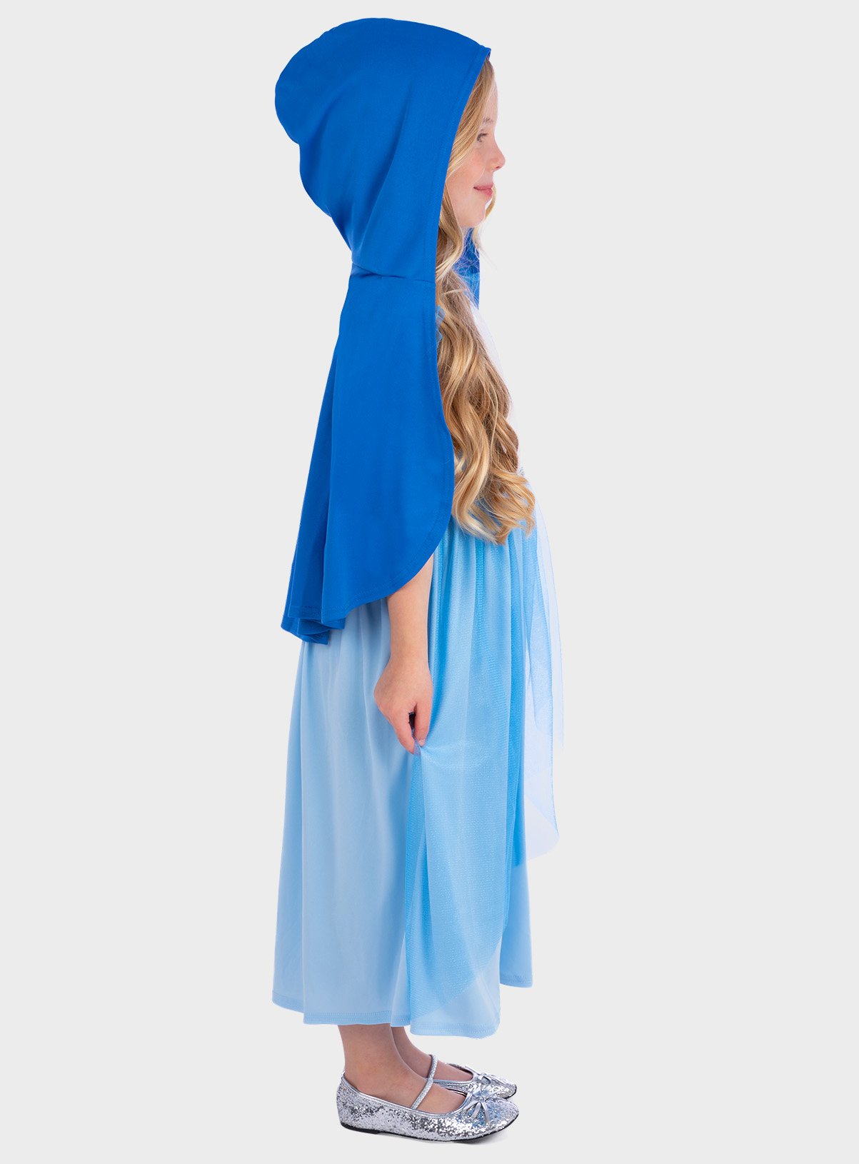 Nativity Mary Fancy Dress Costume 9-10 years - Image 2 thumbnail