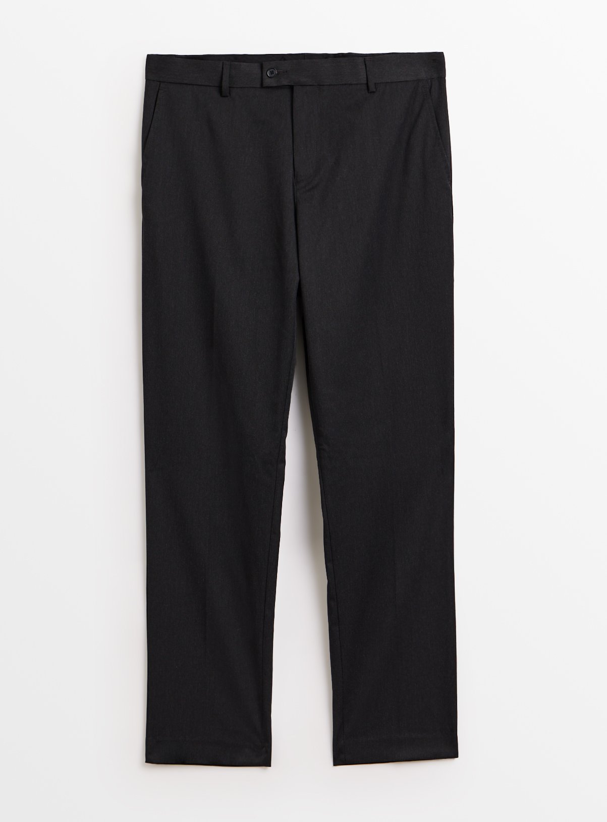 Grey Slim Fit Smart Trousers W30 L31 - Image 3 thumbnail