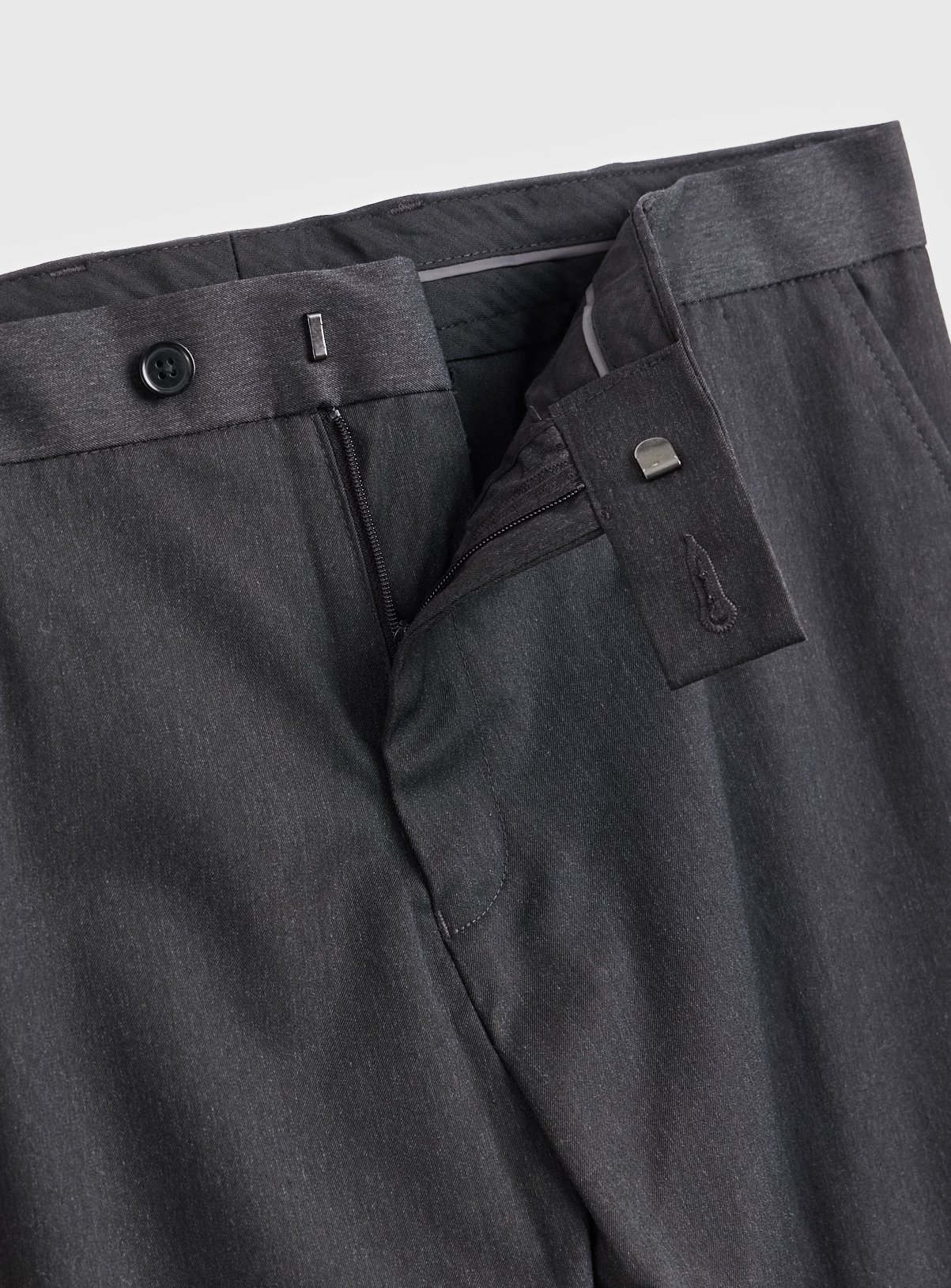 Grey Smart Regular Fit Trousers W44 L29 - Image 4 thumbnail
