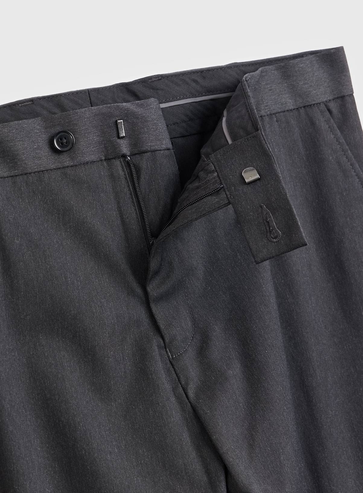 Grey Smart Regular Fit Trousers W44 L29 - Image 4