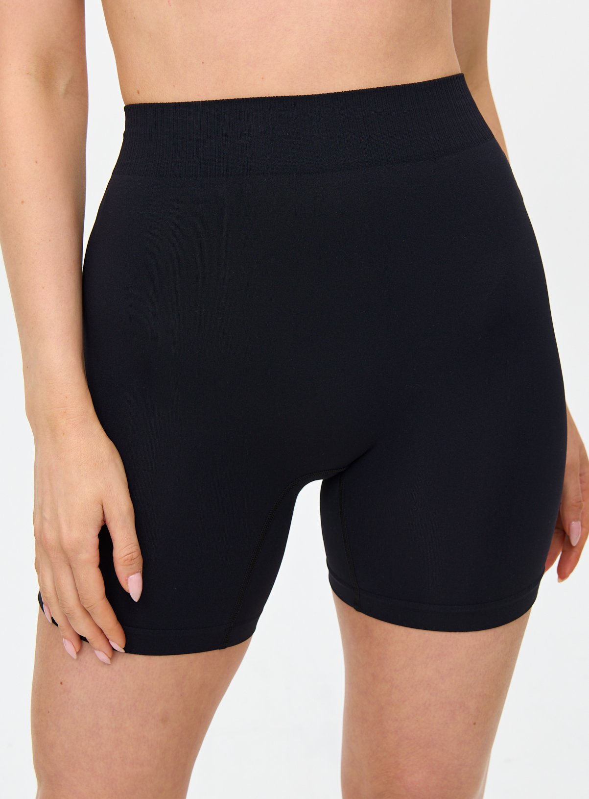 Black Smoothform™ Anti-Chafe Shapewear Shorts 2-Pack XL - Image 4 thumbnail