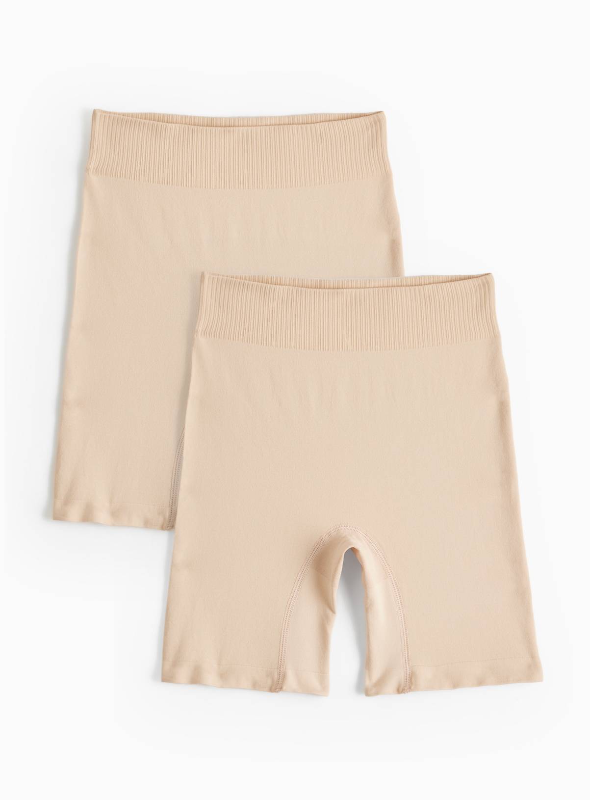 Nude Microfibre Smoothform™ Anti-Chafe Shorts 2 Pack M - Image 1