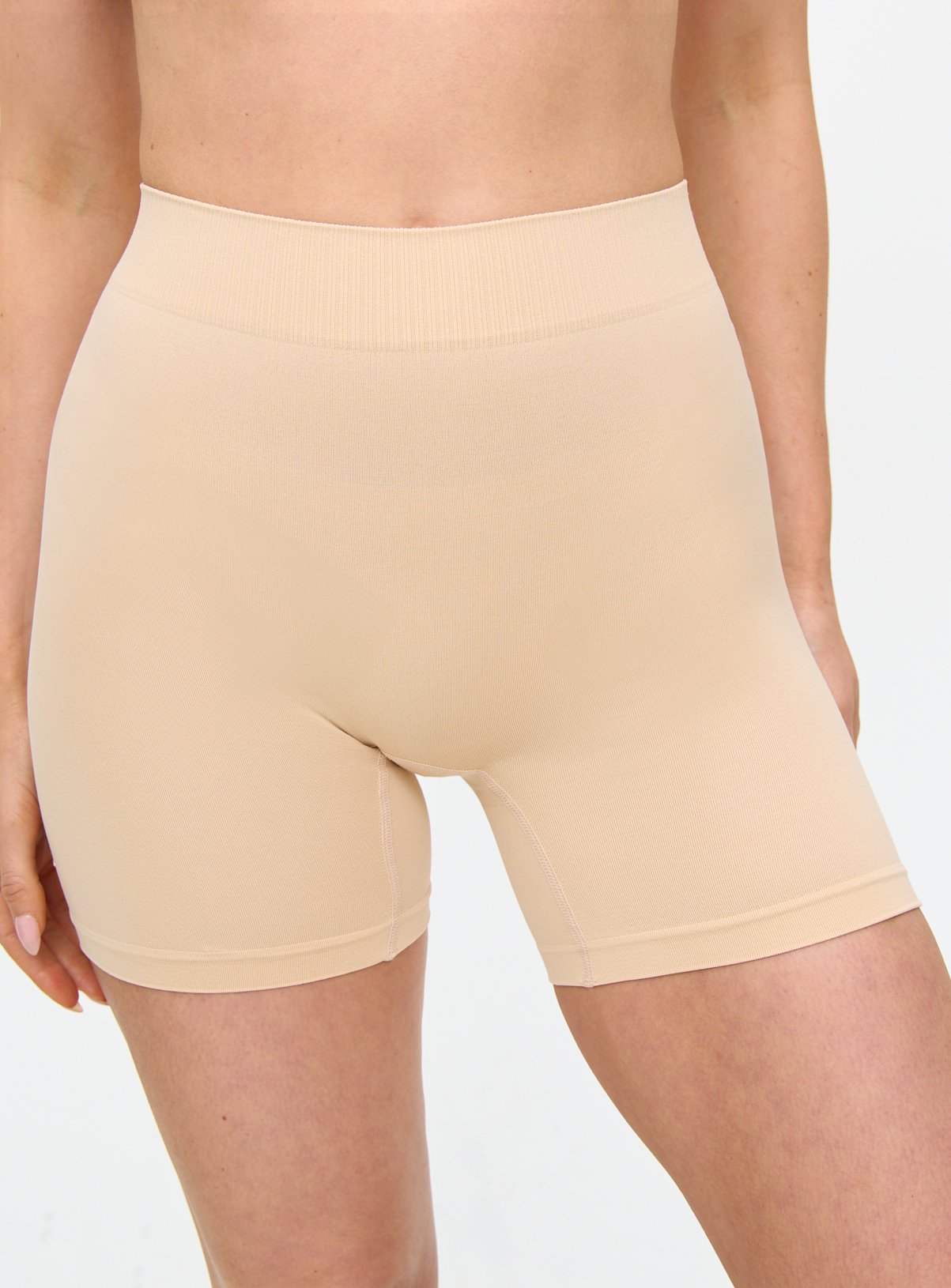 Nude Microfibre Smoothform™ Anti-Chafe Shorts 2 Pack M - Image 2 thumbnail