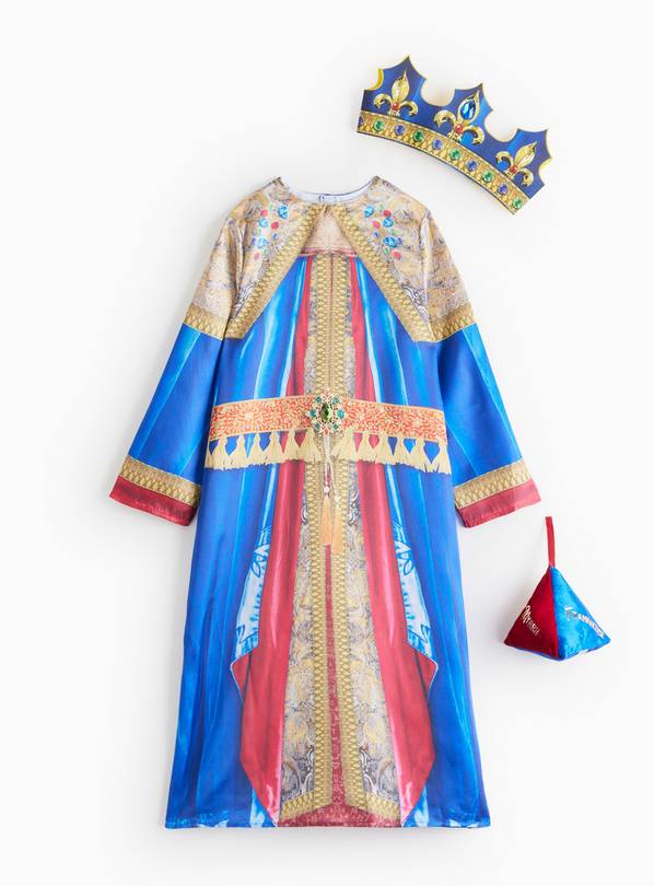 Nativity Christmas King Fancy Dress Costume  5-6 years