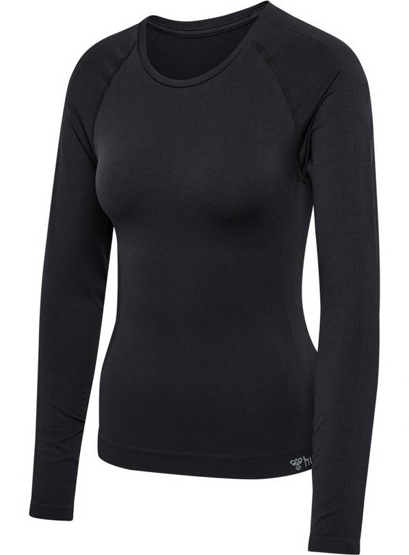 HUMMEL Tif Seamless T Shirt Long Sleeve XL