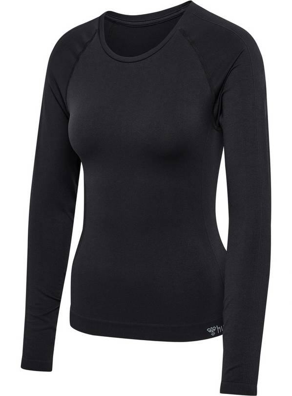 HUMMEL Tif Seamless T Shirt Long Sleeve M